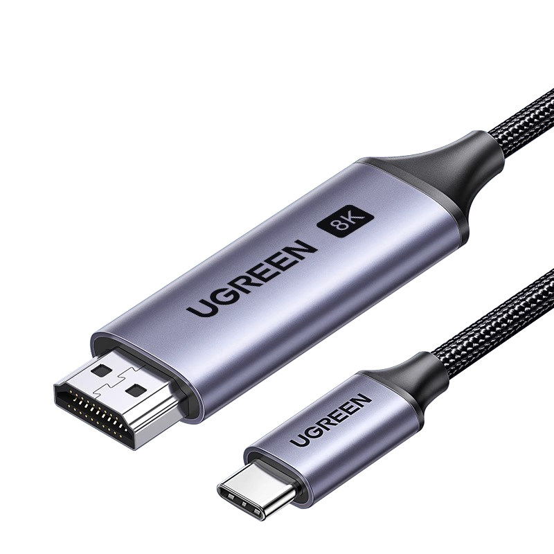 绿联typec转hdmi2.1转接头高清8K