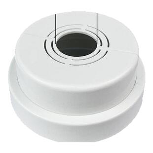 伸缩加高花洒配件装饰水管龙头孔洞分体式遮丑三角阀圆形盖板修饰