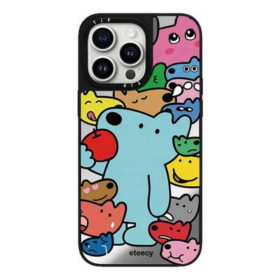 CASETiFiY联名Eteecy狗狗苹果17ProMax手机壳适用iPhone16pro磁吸15镜面14plus防摔13卡通12华强北平替潮牌女