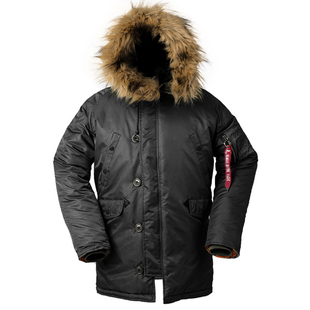 户外零下40度N3B极地防寒服军版战术棉服军棉大衣男冬季外套女