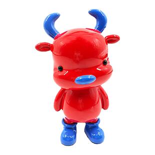 K11 张占占艺术家《牛哄哄》潮流艺术潮玩摆件限量签名节日礼物