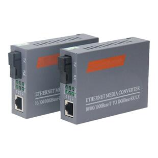 正通飞达光纤收发器NetLink光电转换器HTB-GS-03 A/B千兆单模单纤光纤收发器3KM一对监控收发器