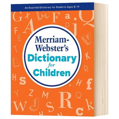 韦氏学生词典2021全新修订版 英文原版 Merriam-Webster Dictionary for Children 英文原版 进口英语书籍