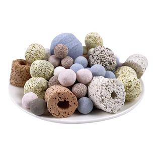 鱼缸过滤材料硝化细菌屋陶瓷环鱼池净化水质石英球过滤器专用滤材