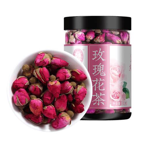 宁安堡平阴重瓣玫瑰花冠蕾50g大朵重瓣干玫瑰精油平阴茶养生泡茶