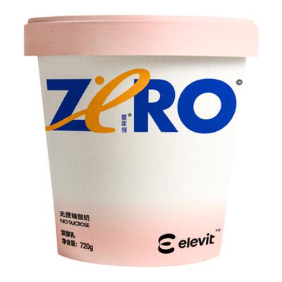 爱乐维0蔗糖酸奶720g大桶