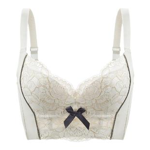 调整型内衣女小胸聚拢收副乳防下垂文胸六排扣塑形矫正防外扩胸罩