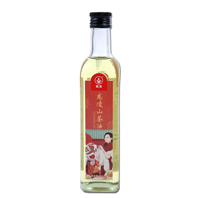 福建龙凌有机山茶油新年礼盒纯正山野山茶花籽油婴儿食用500ml2