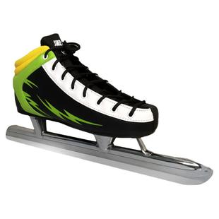 黑龙速滑冰刀鞋儿童成人男溜冰女学生大道短道加厚保暖刀滑冰开刃