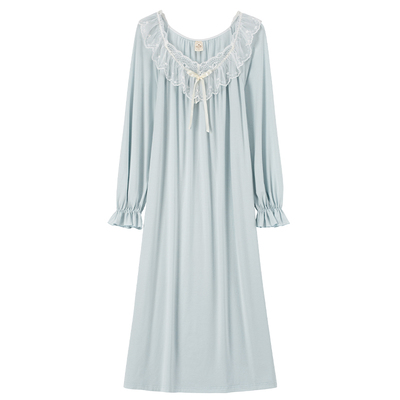 RoseTree法式宫廷荷叶边睡裙