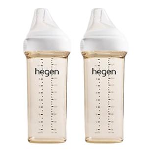 HEGEN奶瓶PPSU2P第3阶段含奶嘴/奶瓶多功能耐摔330ml