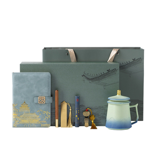 故宫文创马克杯商务伴手礼品定制logo公司年会活动送领导员工套装