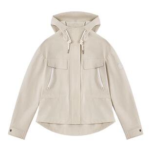 GOLF/高尔夫25春新品夹克女抽绳时尚宽松连帽外套女百搭休闲茄克