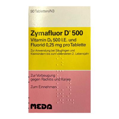 Zymafluor维生素D3D500促钙吸收