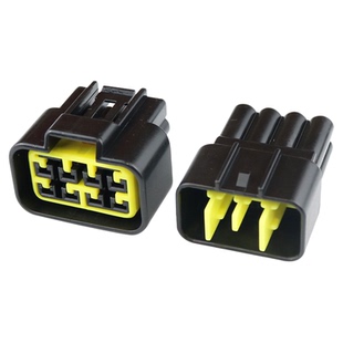 15款8孔防水插头汽车连接器 DJ7081Y-2.3-11-21 公母对接古河代替