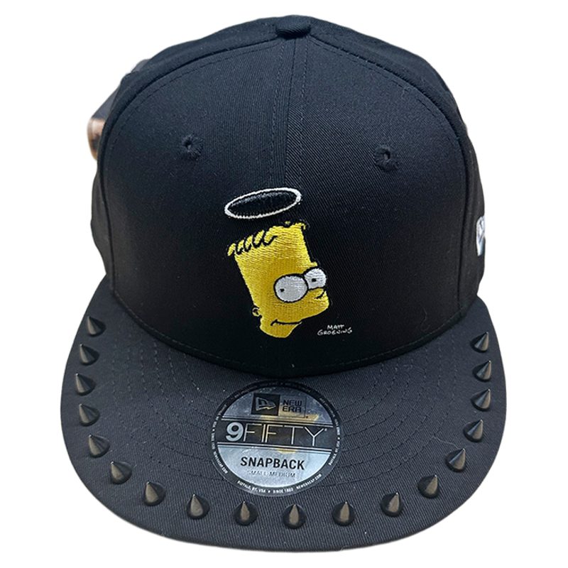 NEW ERA x 辛普森卡通鸭舌帽男儿童棒球帽子遮阳防晒百搭平沿帽女