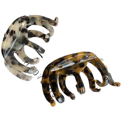 新款法式抓夹醋酸大章鱼加厚发夹