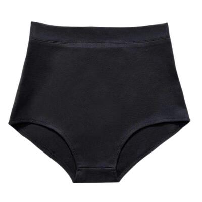 高腰休闲百搭短裤黑色直筒裤