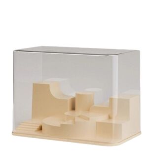 盲盒收纳展示架透明手办展示柜星星人泡泡玛特亚克力创意收纳盒子