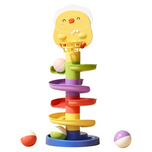婴儿玩具投篮轨道转转乐玩具儿童益智早教3岁以上婴儿宝宝叠叠乐
