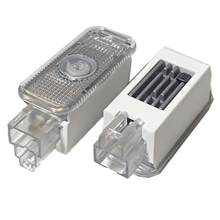 奥迪A6L A4L Q3 Q5L Q7 Q4 A5 A7 A8L改装饰车门迎宾灯氛围投影灯