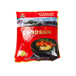 昆山特产红油奥灶面汤料1kg味中未苏式汤面馄饨水饺食堂团膳商用