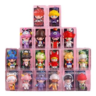 盲盒收纳展示架单个萌粒展示柜适用泡泡玛特收纳盒透明手办展示盒