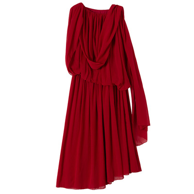 现货秒发！高端新中式晨袍连衣裙