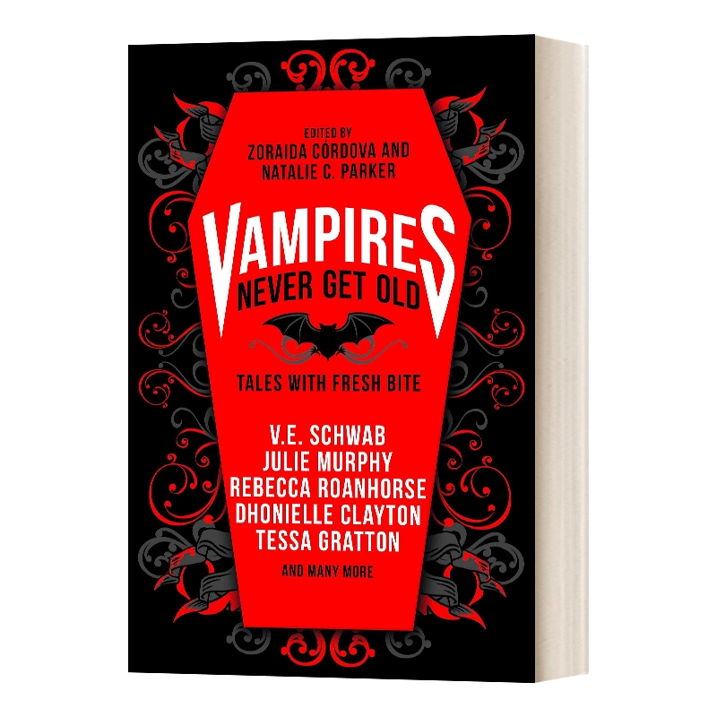 英文原版 Vampires Never Get Old Tales with Fresh Bite 吸血鬼永远不会变老 外国魔幻文学小说书 进口英语书籍