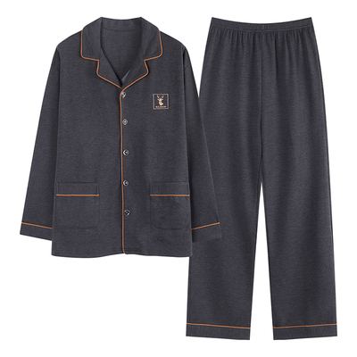 【浪莎】德绒睡衣男秋冬季长袖