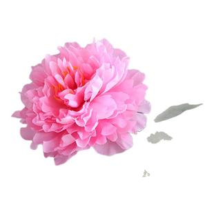 仿真单头1头富贵牡丹大花朵绢花假花塑料客厅落地桌面装饰摆放花