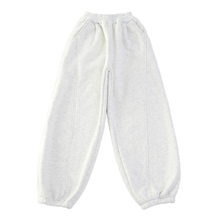 女童羊驼绒卫裤2025冬季新款大童女孩一条过冬保暖休闲裤儿童裤子