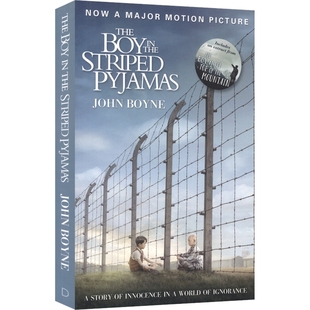 The Boy in the Striped Pajamas 穿条纹睡衣的男孩 英文章节书 同名电影小说 青少年课外阅读物 John Boyne 英文原版进口图书