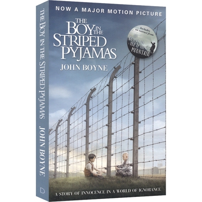 The Boy in the Striped Pajamas 穿条纹睡衣的男孩 英文章节书 同名电影小说 青少年课外阅读物 John Boyne 英文原版进口图书