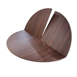 小户型可折叠圆形桌面板4分餐桌台面家用圆台面大圆桌可收纳餐台