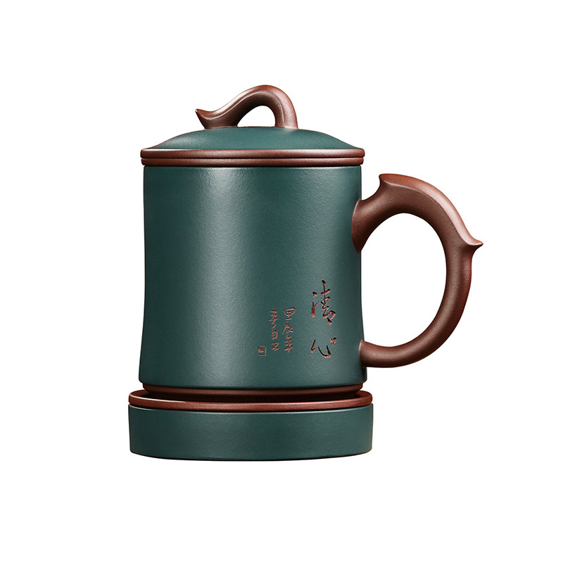 宜兴紫砂杯纯手工高档办公泡茶杯