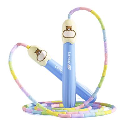 佑美竹节跳绳子儿童小学生大中班