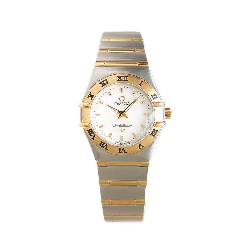 【自营】中古99新Omega欧米茄星座系列白盘石英手表女1262.30.00