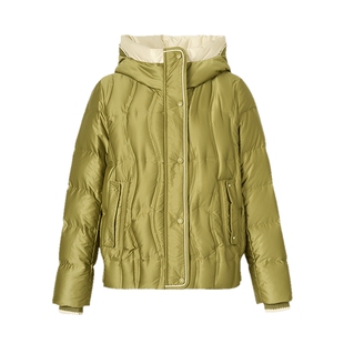 【长白山白鹅绒】ELSEWHERE珂思商场同款羽绒服女外套2025冬新款