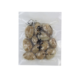 丹京原汁花甲65克即食海鲜零食沙蚬子花蚬蛤蜊丹东杂色蛤火锅煮面