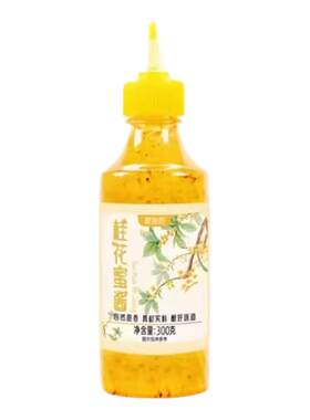 正宗桂花蜜无添加香精天然蜂蜜桂花糖浆香甜冲饮泡水烘焙蜜酿家用