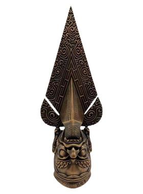 宁玛派朵玛纯紫铜手工藏式摆件