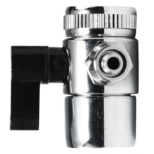 台式净水器龙头净水切换阀三通转换阀2.5分 单切阀四转二分切换阀