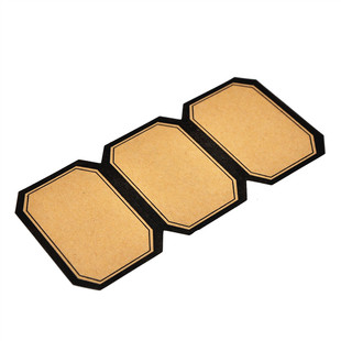 复古牛皮纸手写标签贴不干胶贴纸价格记号姓名空白可撕移自粘标记