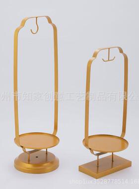 酒店饭厅创意展示架鸭肠鱼肉金属挂架厂家批发明档火锅店特色餐具