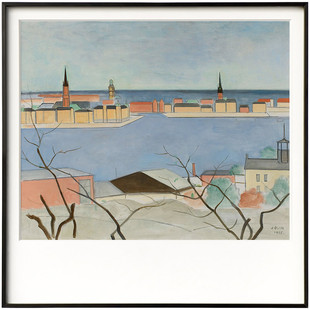 不够艺术 大师小众装饰画工作室过道走廊墙面挂画样板间风景壁画