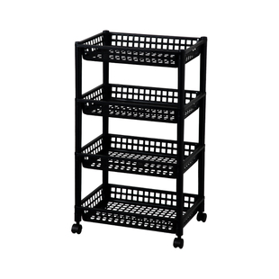 推车置物架卫生间卧室客厅厨房浴室收纳落地式整理储物架多层神器