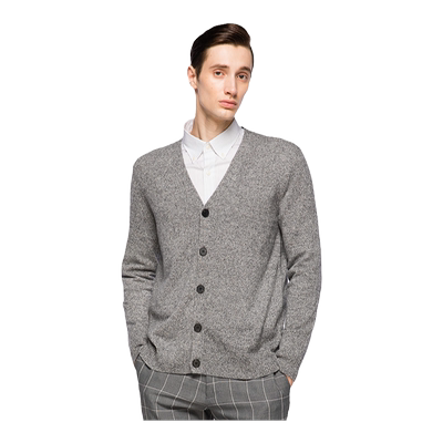 圣雪绒秋冬新款100%纯羊绒开衫