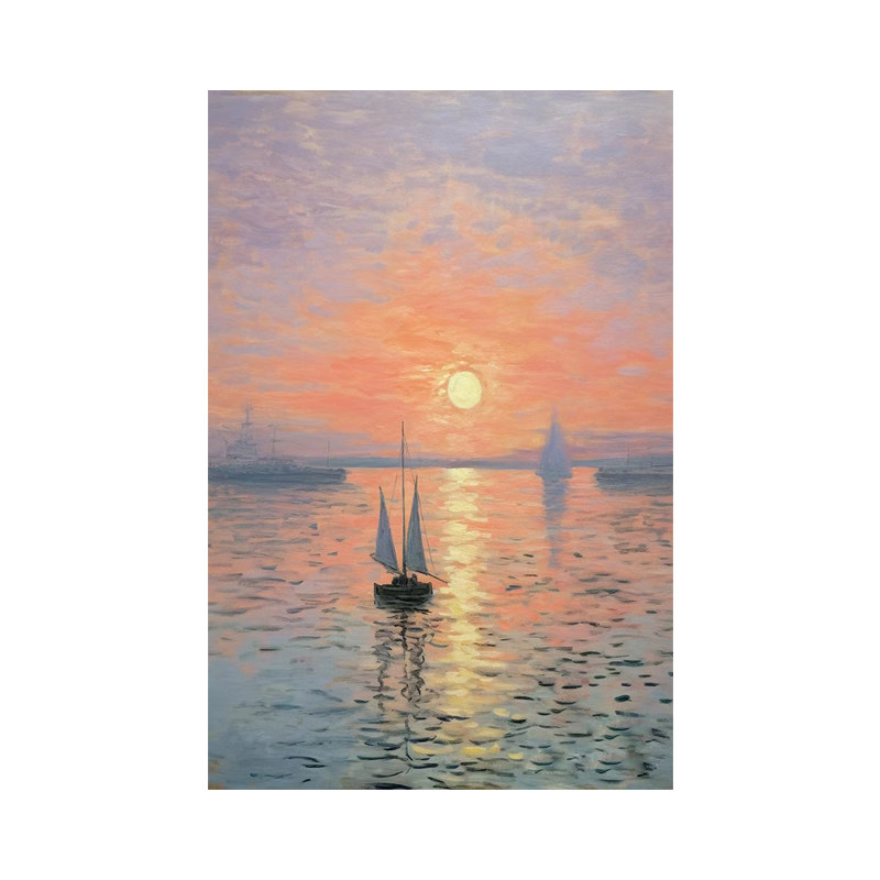 白鹿艺术手工画大芬油画村印象画
