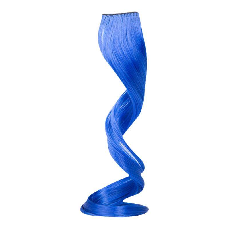 女童假发挂耳染发片无痕女孩接发彩色假发片儿童甜酷发饰公主头饰